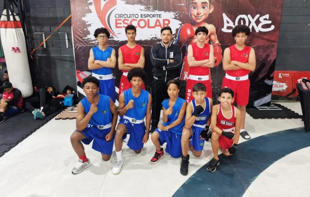 Atletas de Morato conquistam seis vitórias no Circuito Escolar de Boxe em Mogi das Cruzes