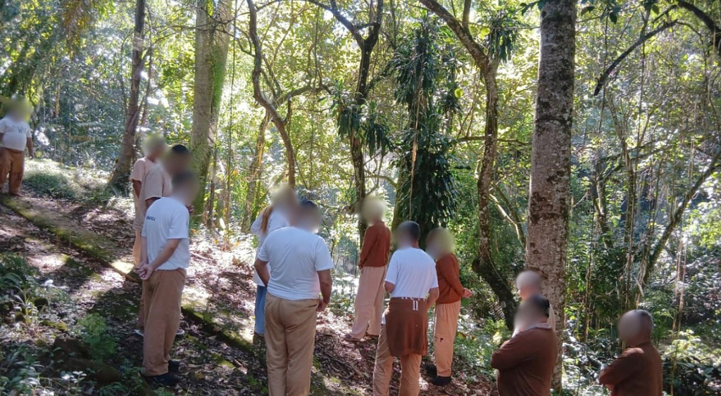 Hospital de Custódia e Tratamento Psiquiátrico II de Franco faz ações no Dia da Terra