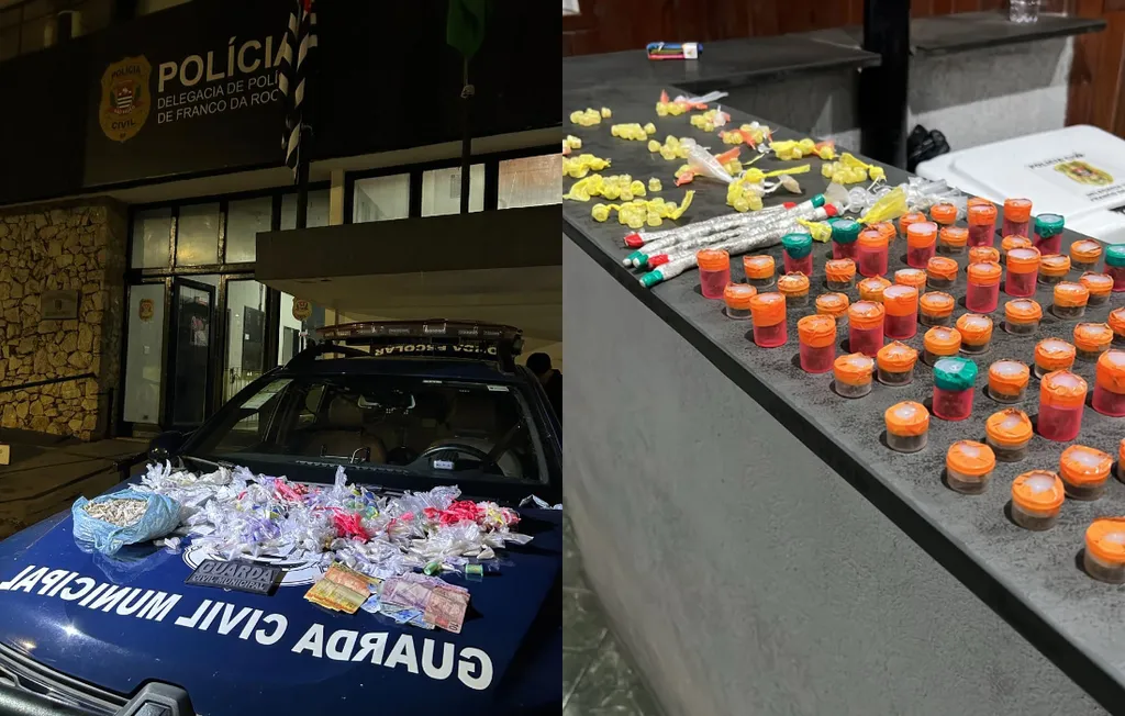 Suspeito é preso com mais de 1 kg de drogas após tentar fugir da GCM em Franco da Rocha