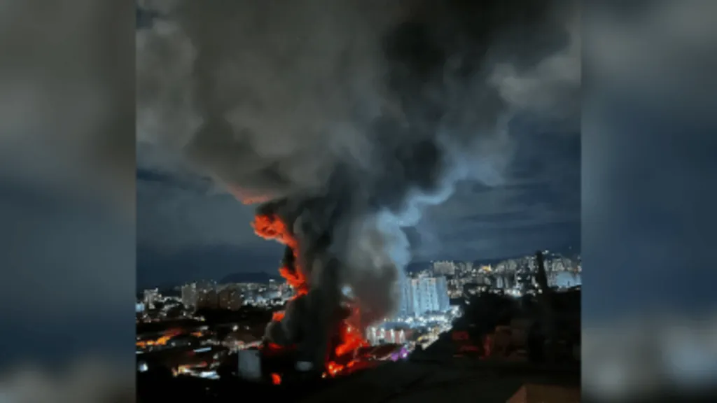 Demolição após incêndio próximo à via férrea altera operação da Linha 7-Rubi nesta quarta (24)
