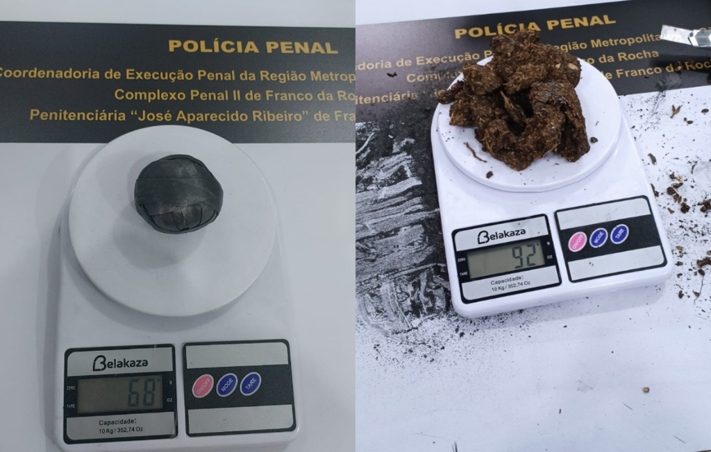 Mulheres são flagradas tentando entrar com drogas na Penitenciária III de Franco da Rocha