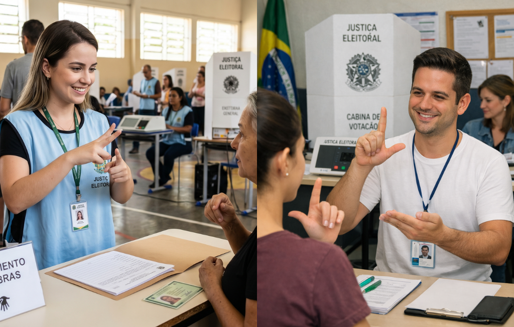 TRE-SP procura voluntários com conhecimento em Libras para as Eleições 2026; saiba benefícios