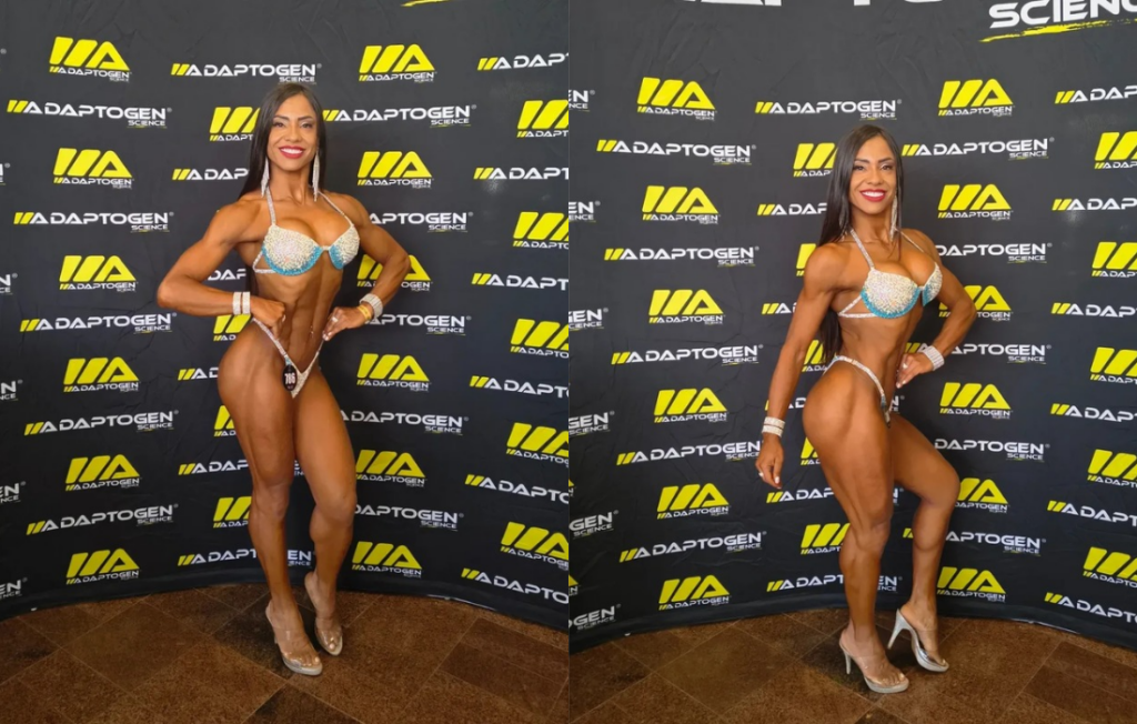 Moratense Adriana Tenório conquista Top 1 em estreia no Musclecontest Guarulhos