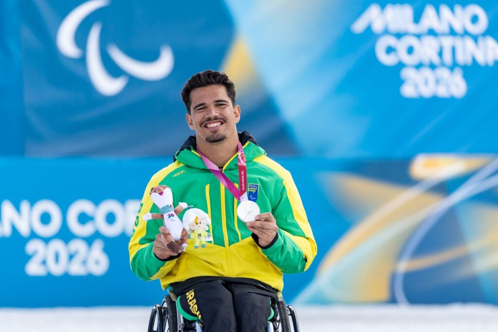 Atleta de Jundiaí conquista primeira medalha do Brasil em Jogos Paralímpicos de Inverno