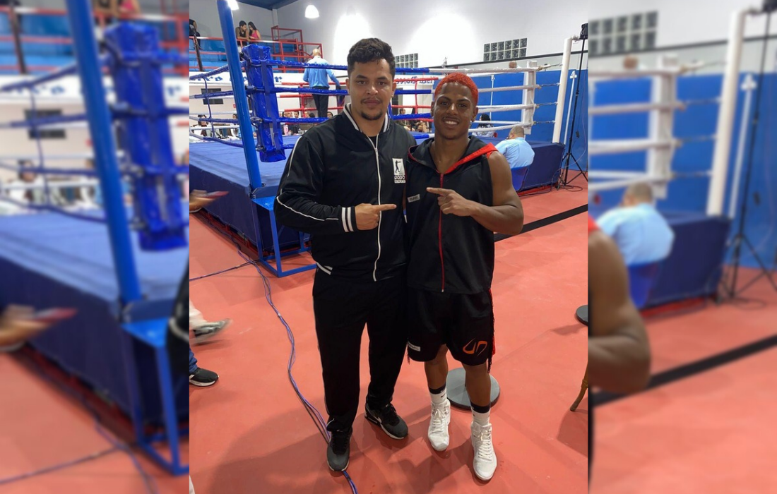 Franco-rochense Victor Hugo estreia com vitória no boxe profissional aos 19 anos
