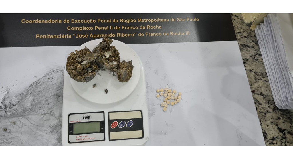 Visitante é flagrada com material ilícito e impedida de entrar em penitenciária de Franco da Rocha
