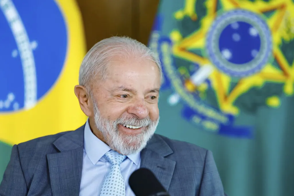 Presidente da República, Luiz Inácio Lula da Silva durante entrevista ao Brasil247, Revista Fórum e DCM.

Palácio do Planalto, Brasília-DF